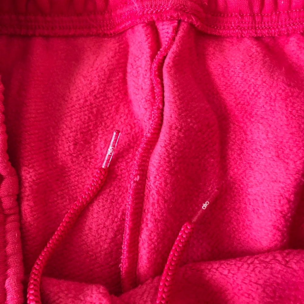 Alo Yoga Accolade Sweatpant Pink Summer Crush L - Picture 10 of 13